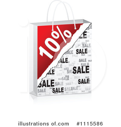 Shopping Bags Clipart #1115586 by Andrei Marincas