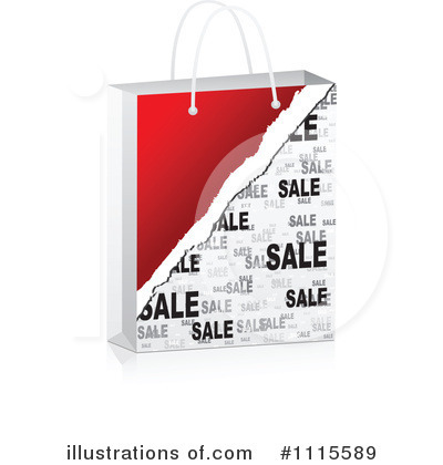Shopping Bag Clipart #1115589 by Andrei Marincas
