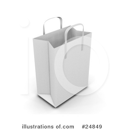 Royalty-Free (RF) Shopping Bag Clipart Illustration by KJ Pargeter - Stock Sample #24849