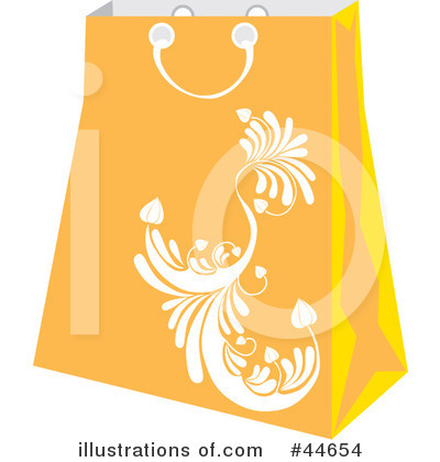 Shopping Bag Clipart #44654 by MilsiArt