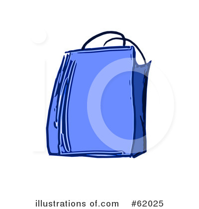 Royalty-Free (RF) Shopping Bag Clipart Illustration by chrisroll - Stock Sample #62025