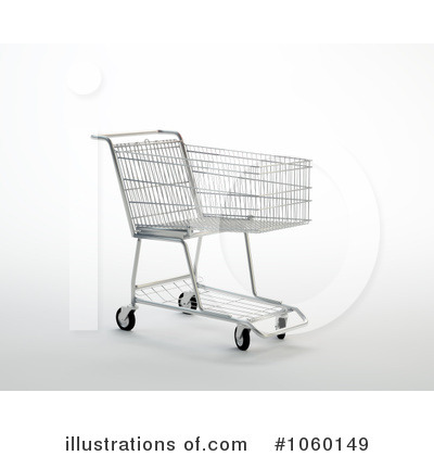 Royalty-Free (RF) Shopping Cart Clipart Illustration by Mopic - Stock Sample #1060149
