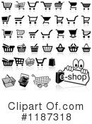 Shopping Cart Clipart #1187318 by dero