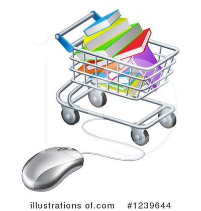 Royalty-Free (RF) Shopping Cart Clipart Illustration by AtStockIllustration - Stock Sample #1239644