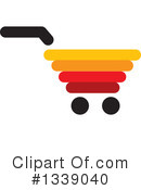 Shopping Cart Clipart #1339040 by ColorMagic