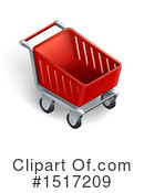 Shopping Cart Clipart #1517209 by beboy