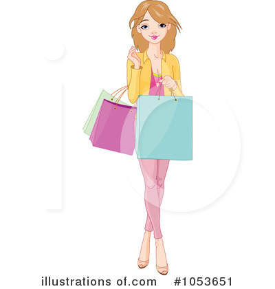 Shopping Bags Clipart #1053651 by Pushkin
