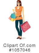 Shopping Clipart #1057046 by Qiun