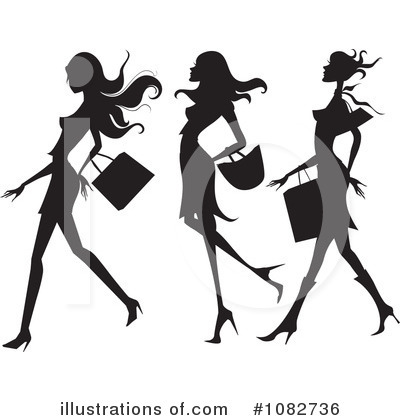 Royalty-Free (RF) Shopping Clipart Illustration by OnFocusMedia - Stock Sample #1082736