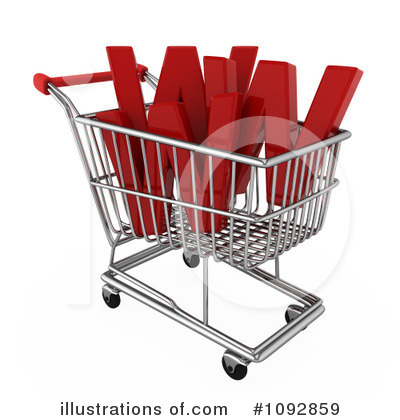 Royalty-Free (RF) Shopping Clipart Illustration by BNP Design Studio - Stock Sample #1092859