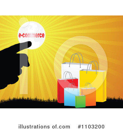 Royalty-Free (RF) Shopping Clipart Illustration by Andrei Marincas - Stock Sample #1103200
