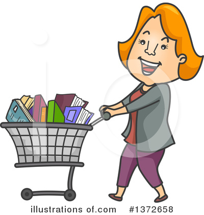 Royalty-Free (RF) Shopping Clipart Illustration by BNP Design Studio - Stock Sample #1372658
