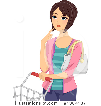 Royalty-Free (RF) Shopping Clipart Illustration by BNP Design Studio - Stock Sample #1384137