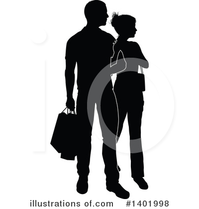 Royalty-Free (RF) Shopping Clipart Illustration by AtStockIllustration - Stock Sample #1401998