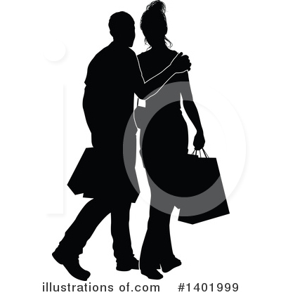 Royalty-Free (RF) Shopping Clipart Illustration by AtStockIllustration - Stock Sample #1401999