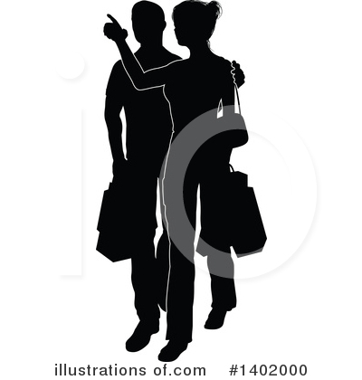 Royalty-Free (RF) Shopping Clipart Illustration by AtStockIllustration - Stock Sample #1402000