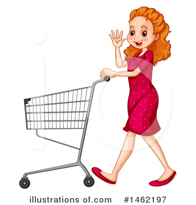 Shopping Cart Clipart #1462197 by Graphics RF