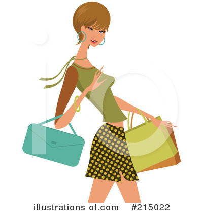Royalty-Free (RF) Shopping Clipart Illustration by OnFocusMedia - Stock Sample #215022