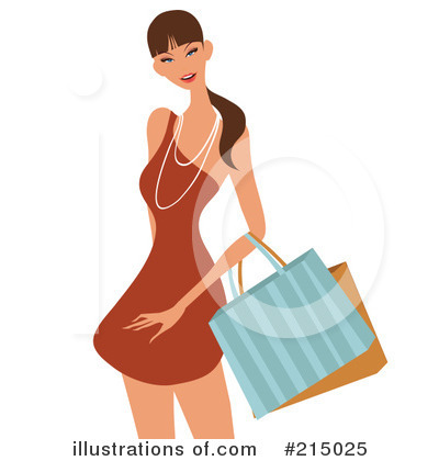 Royalty-Free (RF) Shopping Clipart Illustration by OnFocusMedia - Stock Sample #215025