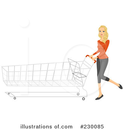 Royalty-Free (RF) Shopping Clipart Illustration by BNP Design Studio - Stock Sample #230085
