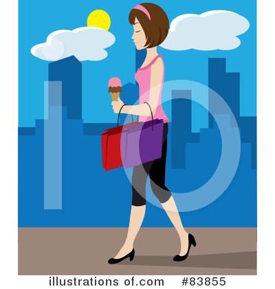 Shopping Clipart #83855 by Rosie Piter