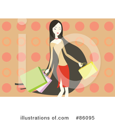 Royalty-Free (RF) Shopping Clipart Illustration by mayawizard101 - Stock Sample #86095