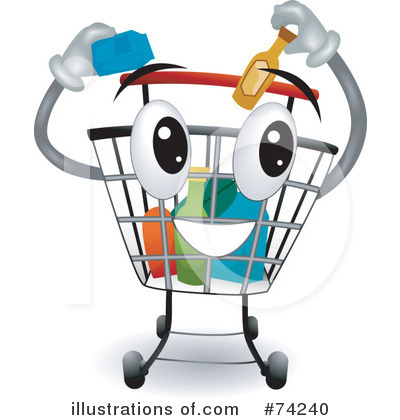 Shopping Cart Clipart #74240 by BNP Design Studio