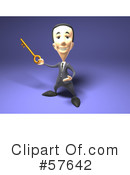 Short Businessman Character Clipart #57642 by Julos