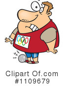 Shotput Clipart #1109679 by toonaday