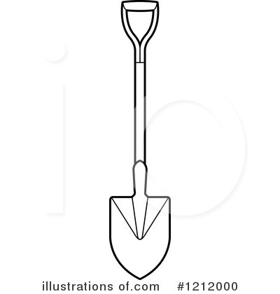 Royalty-Free (RF) Shovel Clipart Illustration by Lal Perera - Stock Sample #1212000