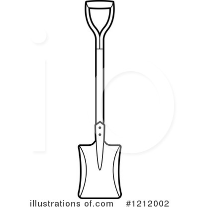 Royalty-Free (RF) Shovel Clipart Illustration by Lal Perera - Stock Sample #1212002