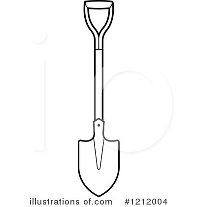 Royalty-Free (RF) Shovel Clipart Illustration by Lal Perera - Stock Sample #1212004