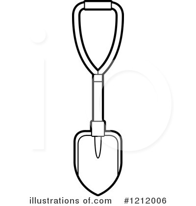 Royalty-Free (RF) Shovel Clipart Illustration by Lal Perera - Stock Sample #1212006