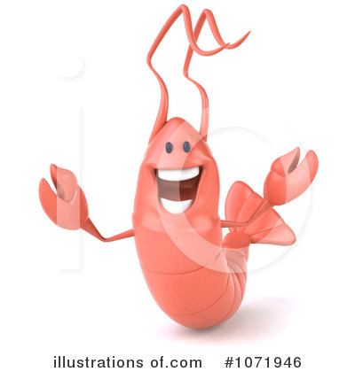 Shrimp Clipart #1071946 by Julos