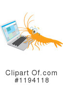 Shrimp Clipart #1194118 by Alex Bannykh