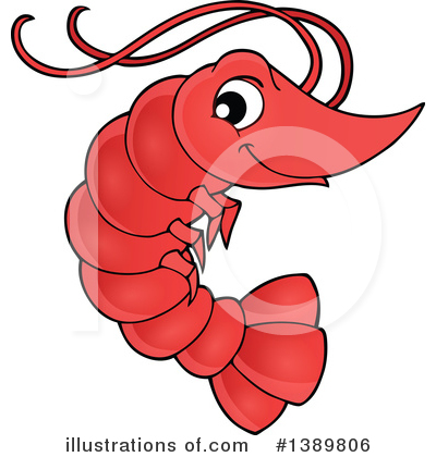 Shrimp Clipart #1389806 by visekart