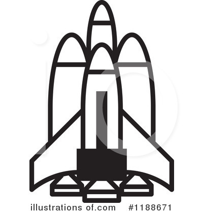 Royalty-Free (RF) Shuttle Clipart Illustration by Lal Perera - Stock Sample #1188671