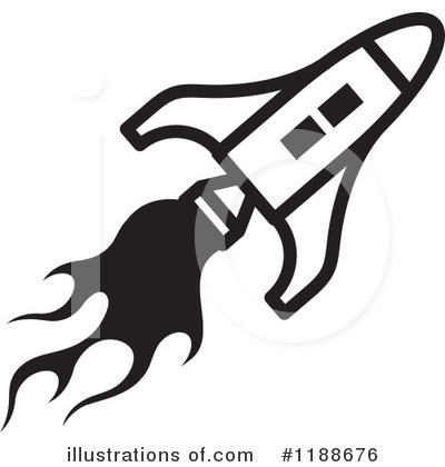 Royalty-Free (RF) Shuttle Clipart Illustration by Lal Perera - Stock Sample #1188676