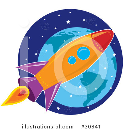 Spaceship Clipart #30841 by Maria Bell