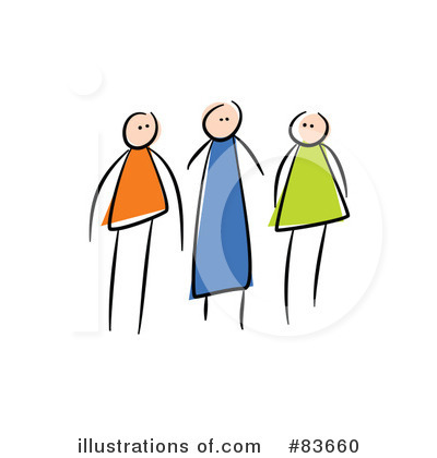 Royalty-Free (RF) Siblings Clipart Illustration by Prawny - Stock Sample #83660