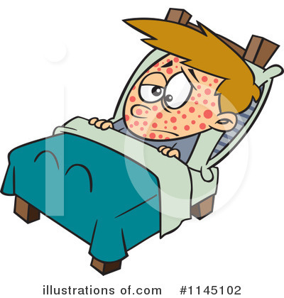 Measles Clipart #1145102 by toonaday