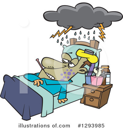 Flu Clipart #1293985 by toonaday