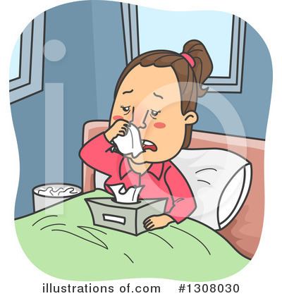 Sneeze Clipart #1308030 by BNP Design Studio