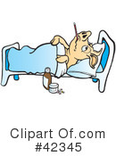 Sick Pig Clipart #42345 by Snowy