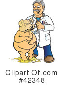 Sick Pig Clipart #42348 by Snowy