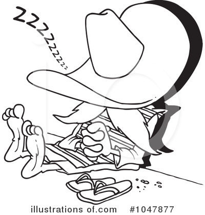 Siesta Clipart #1047877 by toonaday