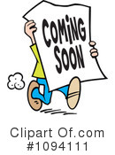 Sign Clipart #1094111 by Johnny Sajem