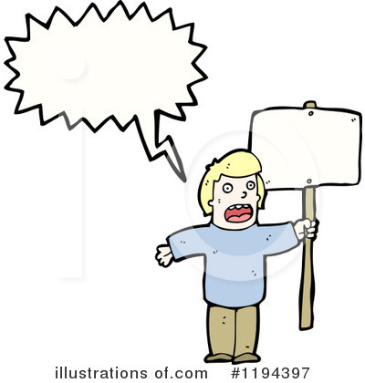 Protest Clipart #1194397 by lineartestpilot