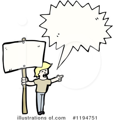 Protest Clipart #1194751 by lineartestpilot