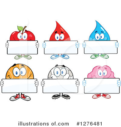 Royalty-Free (RF) Sign Clipart Illustration by Hit Toon - Stock Sample #1276481
